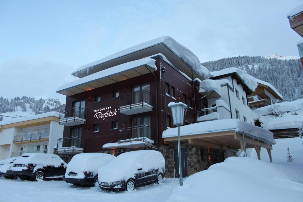 Hotel Garni Dorfblick Sankt Anton am Arlberg Bagian luar foto